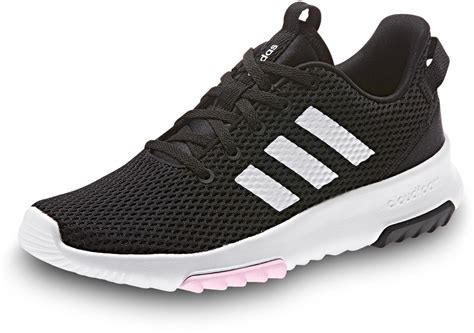 Schwarze Schuhe von adidas CF Racer 